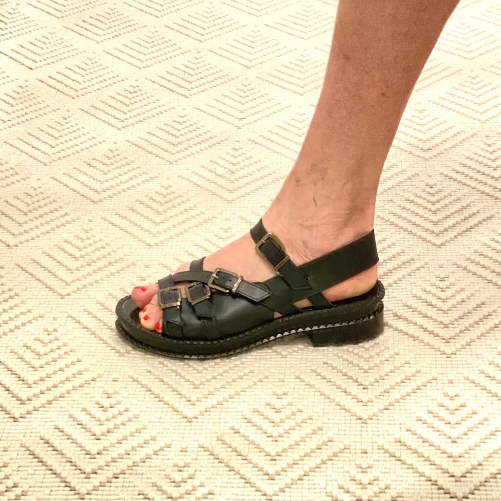 Robert Clergerie Black Sandals